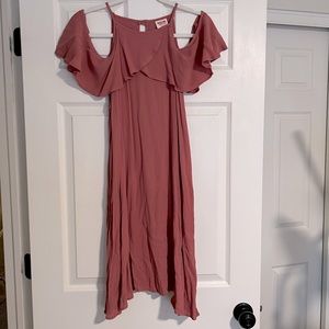 NWOT pink dress (M)